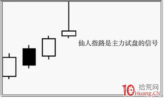 仙人指路k线图解