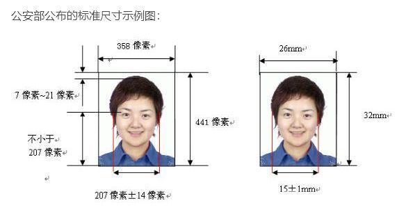 社保照片尺寸